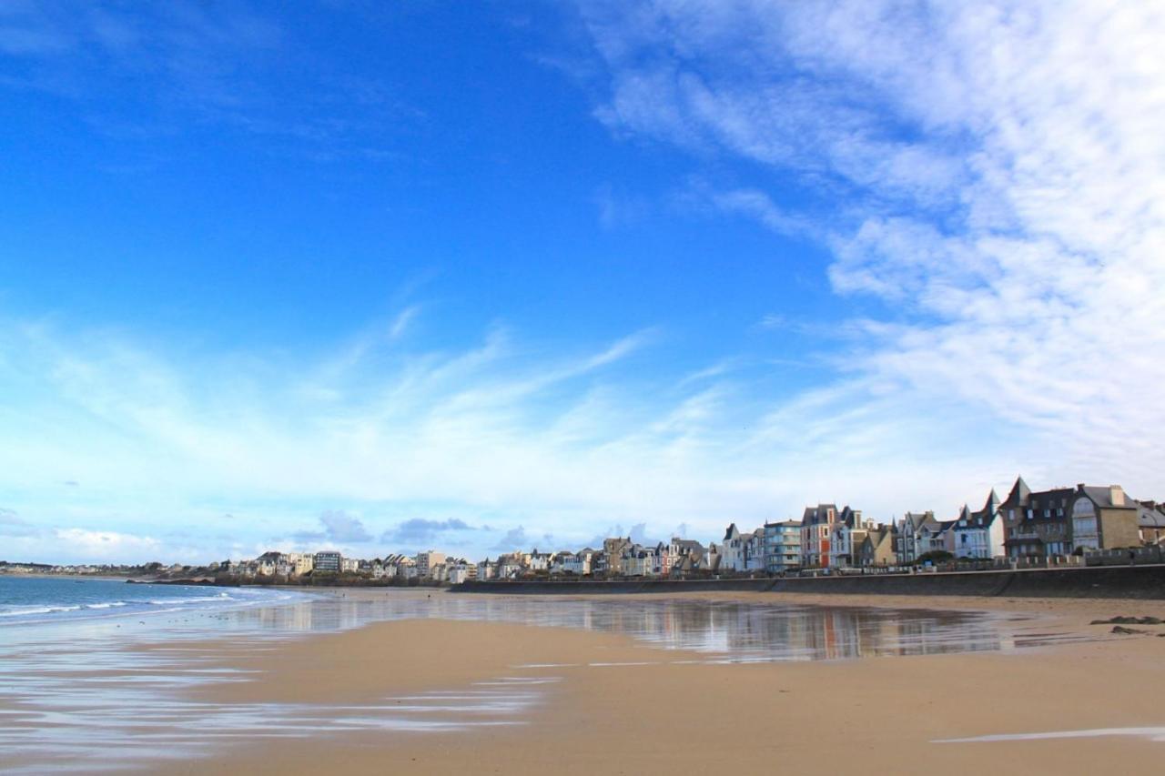 Saint Malo, Le Pont, Maison Plage A 100M Villa Exterior foto